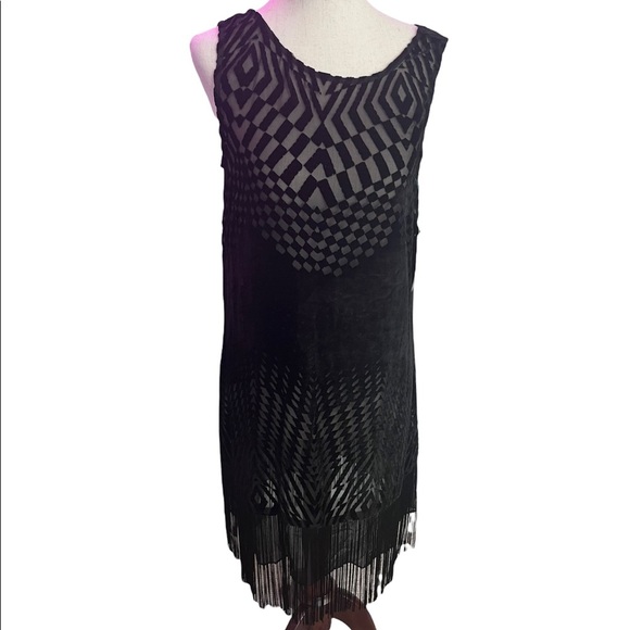 Ella Moss Dresses & Skirts - NWT Ella Moss Marlow Burnout Fringe Dress